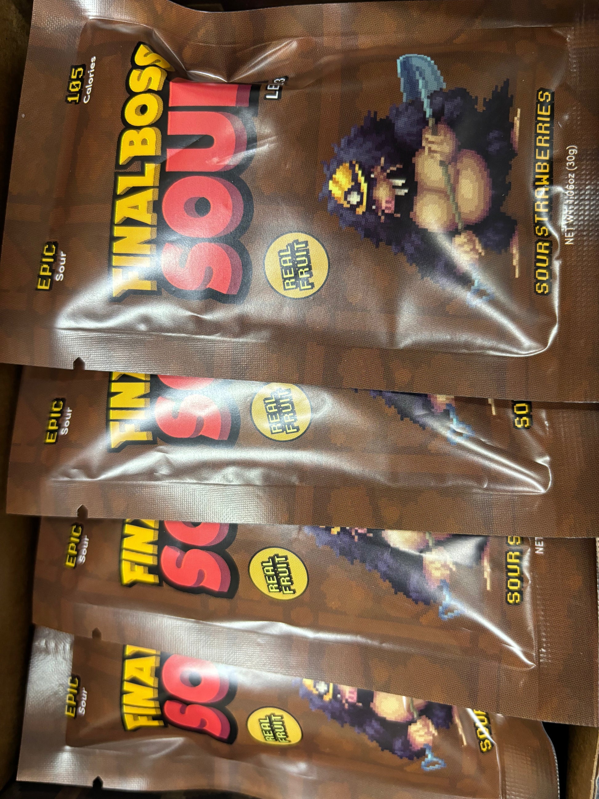 FINAL BOSS SOUR Level 3 Sour Strawberries Exclusive Challenge 360G - www.Shopthatapp.com