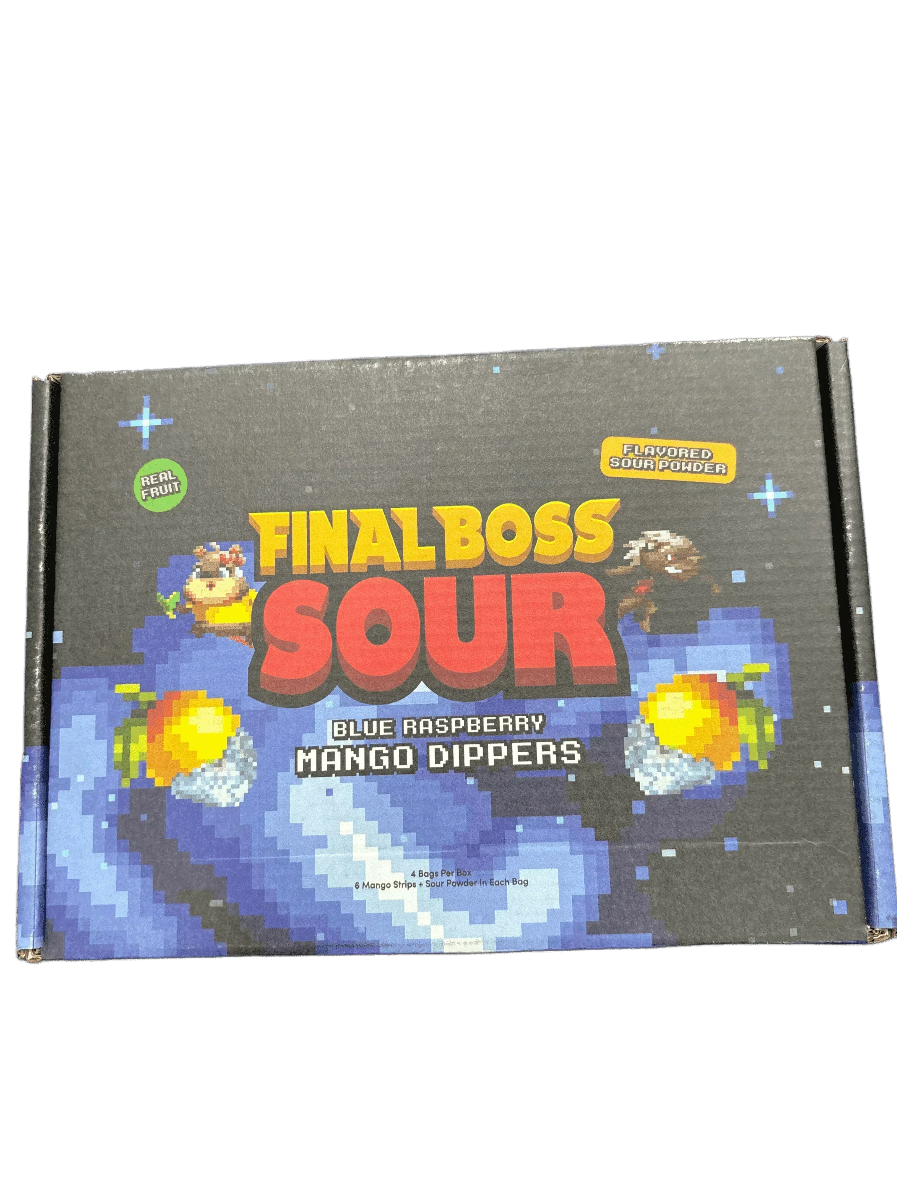 FINAL BOSS SOUR Blue Raspberry Mango Dippers - U.S Edition - www.Shopthatapp.com