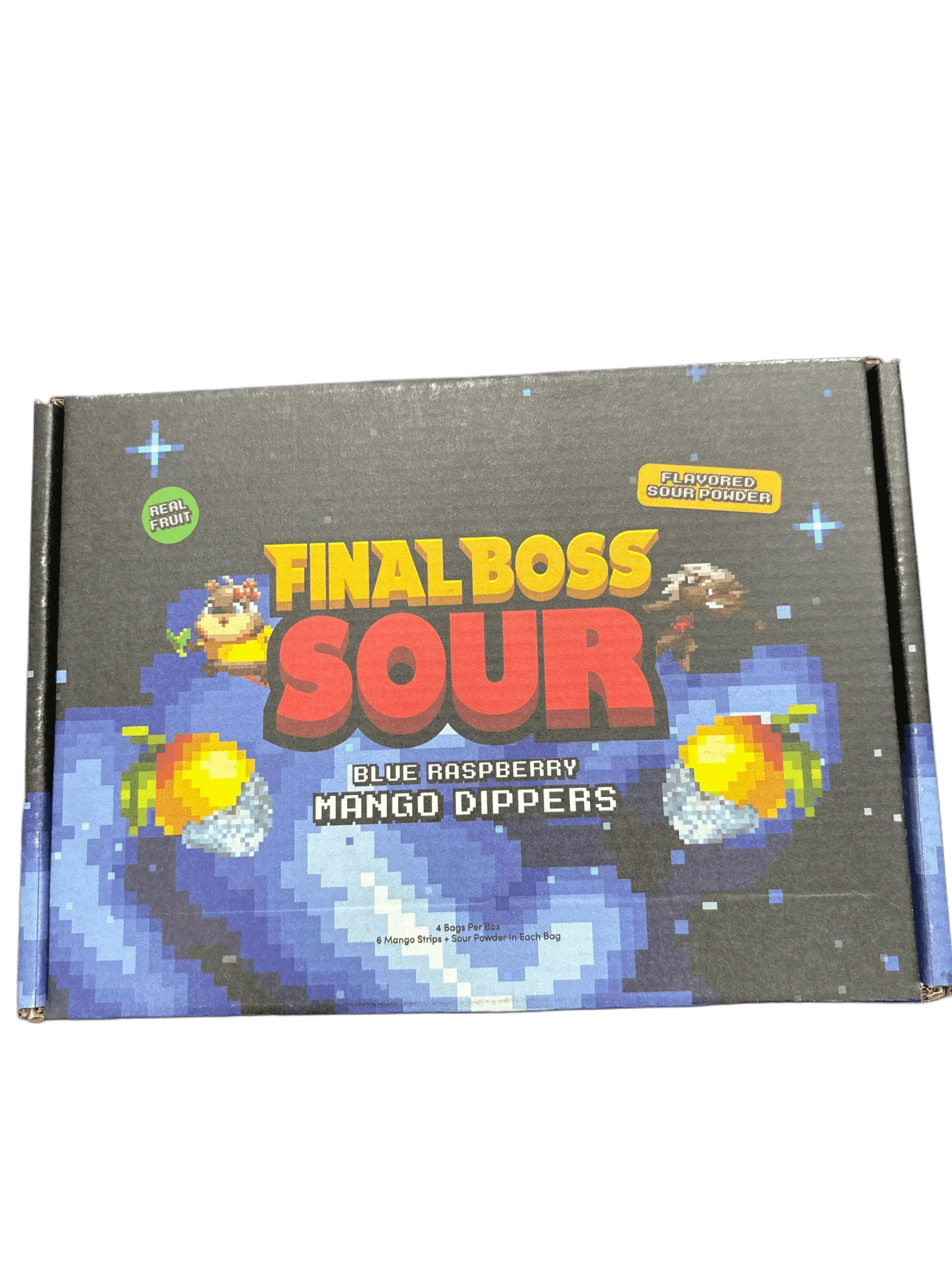 FINAL BOSS SOUR Blue Raspberry Mango Dippers - U.S Edition - www.Shopthatapp.com