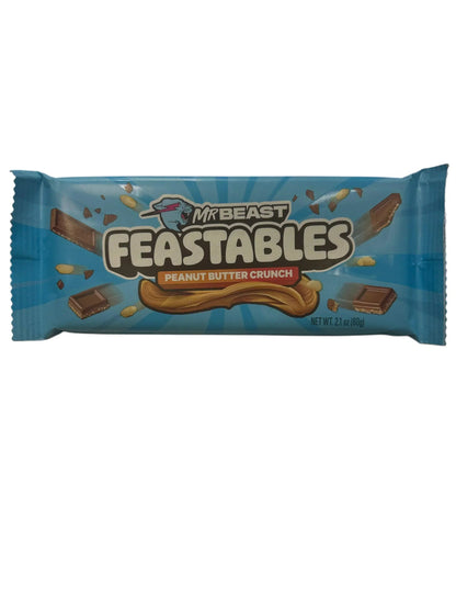 Feastables Mr. Beast Peanut Butter Crunch Chocolate Bar 2.1OZ - Canadian Edition - www.Shopthatapp.com
