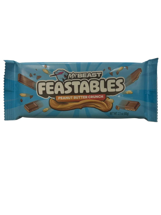Feastables Mr. Beast Peanut Butter Crunch Chocolate Bar 2.1OZ - Canadian Edition - www.Shopthatapp.com