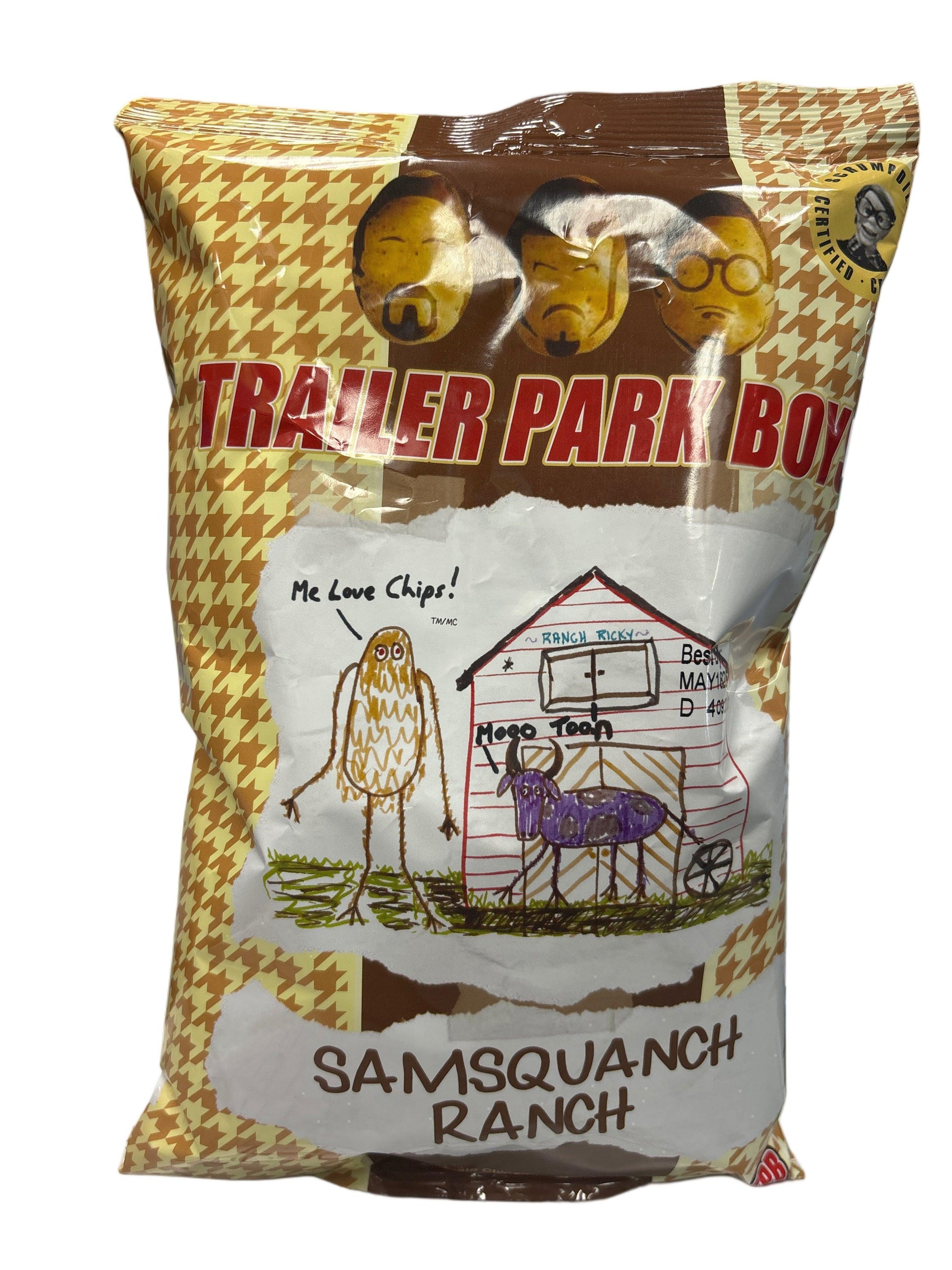 Trailer Park Boys Samsquanch Ranch Chips 3OZ - www.Shopthatapp.com