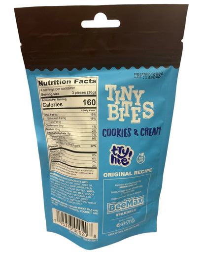 Tiny Bites Waffle Cones Cookies & Cream 4.24OZ - www.Shopthatapp.com