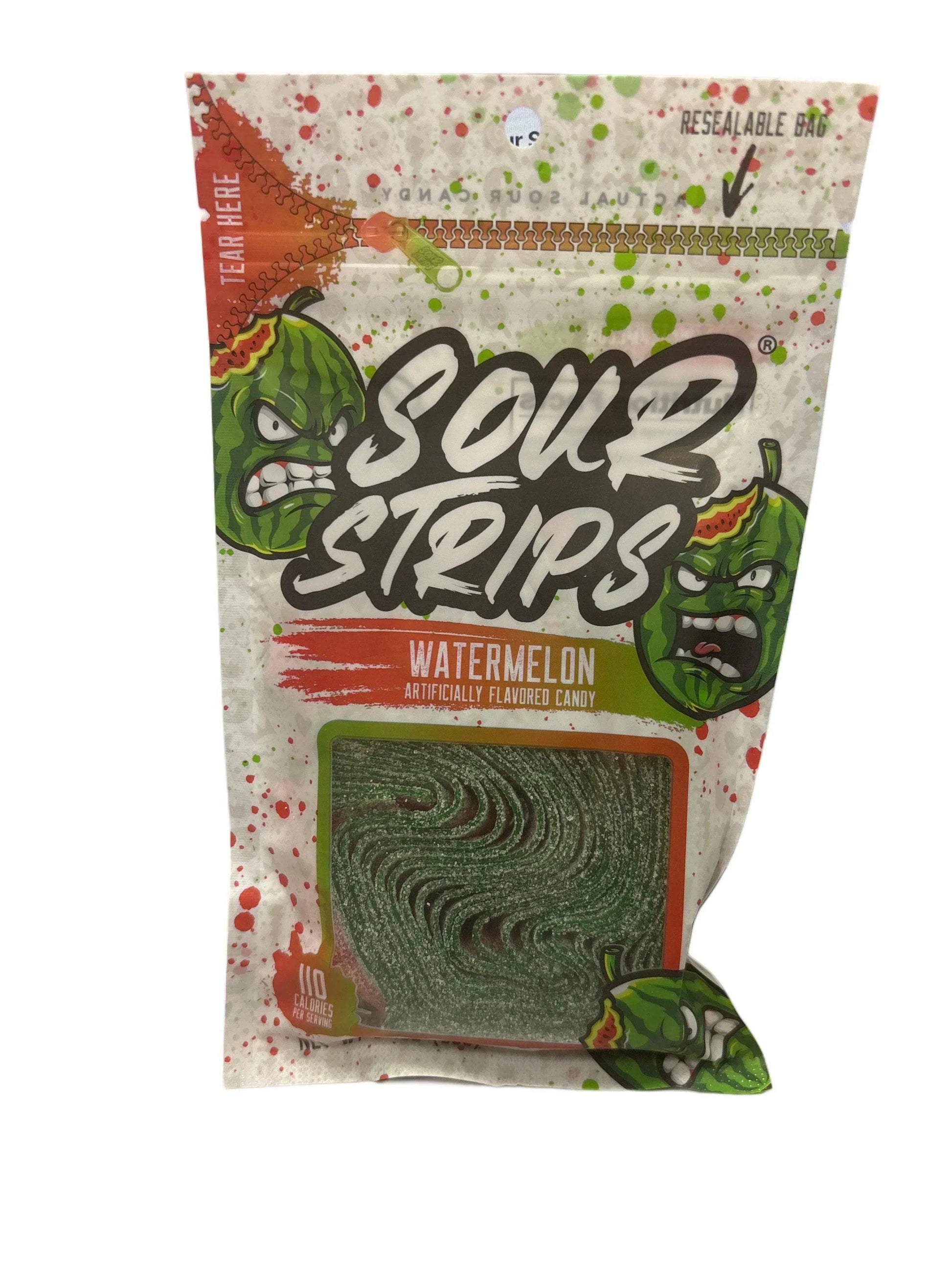 Sour Strips Watermelon 3.4OZ - U.S Edition - www.Shopthatapp.com