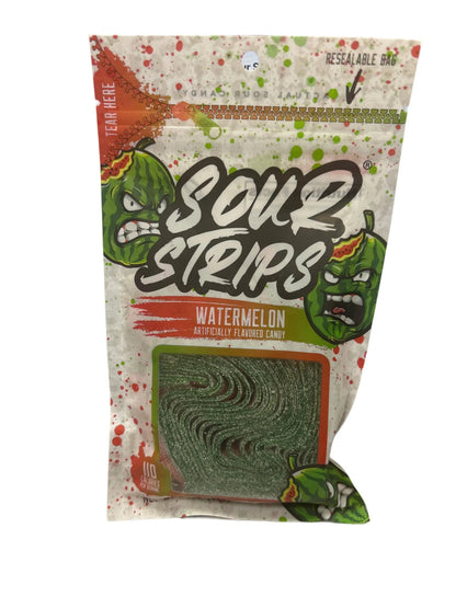 Sour Strips Watermelon 3.4OZ - U.S Edition - www.Shopthatapp.com