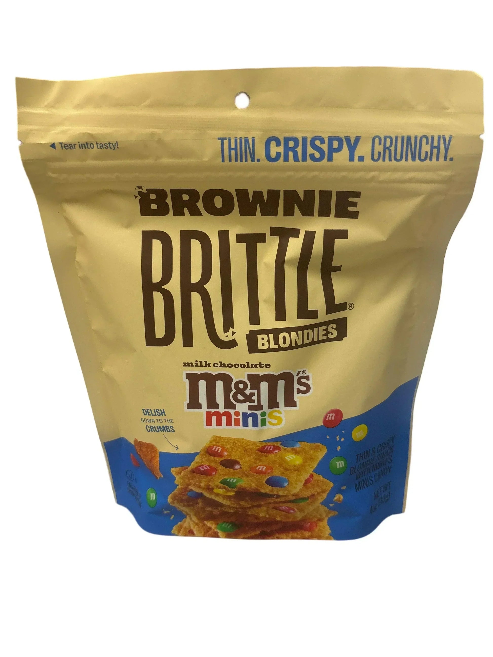 Brownie Brittle Blondies M&M Minis Milk Chocolate Bag 4OZ - www.Shopthatapp.com