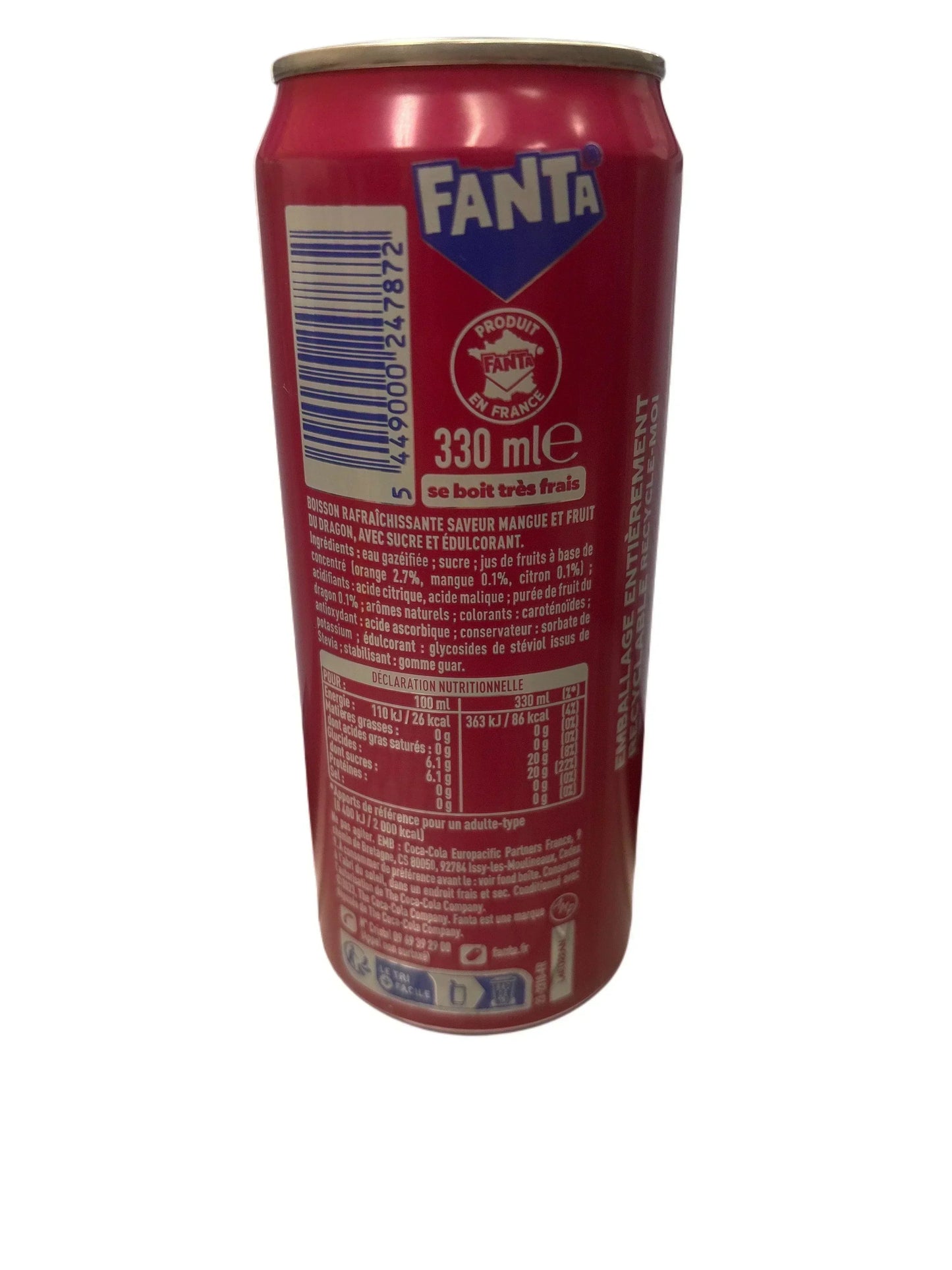 Fanta Mango Dragon Fruit 330ML - www.Shopthatapp.com