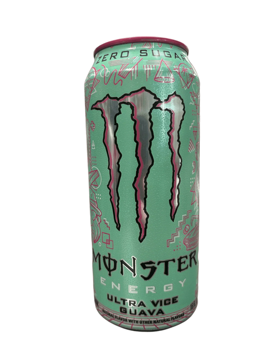 Monster Energy Zero Sugar Ultra Vice Guava 16OZ - Canadian Edition - www.Shopthatapp.com