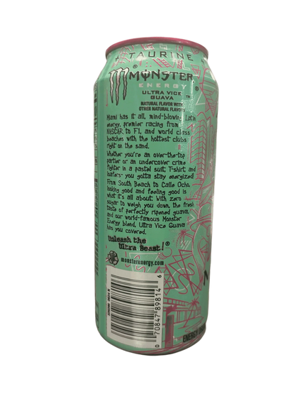 Monster Energy Zero Sugar Ultra Vice Guava 16OZ - Canadian Edition - www.Shopthatapp.com