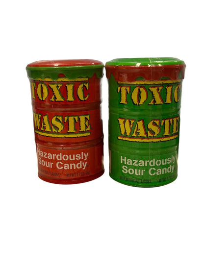 Toxic Waste Hazardously Sour Candy 1.7OZ - Christmas Edition - www.Shopthatapp.com