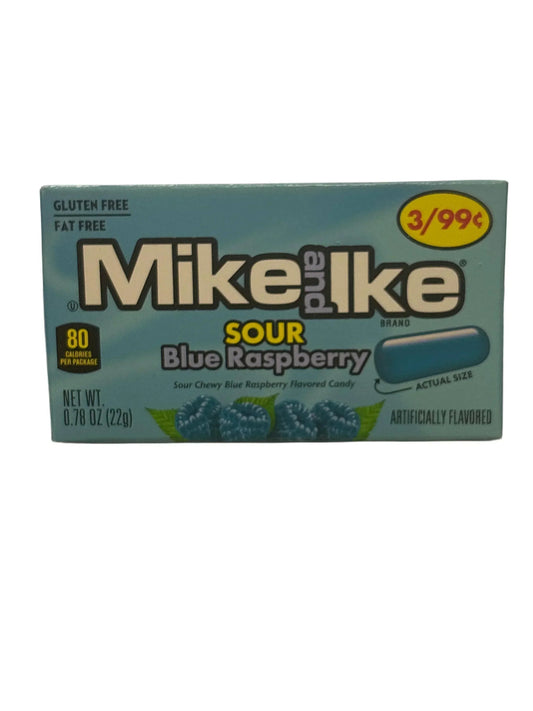 Mike And Ike Sour Blue Raspberry 0.70OZ - www.Shopthatapp.com