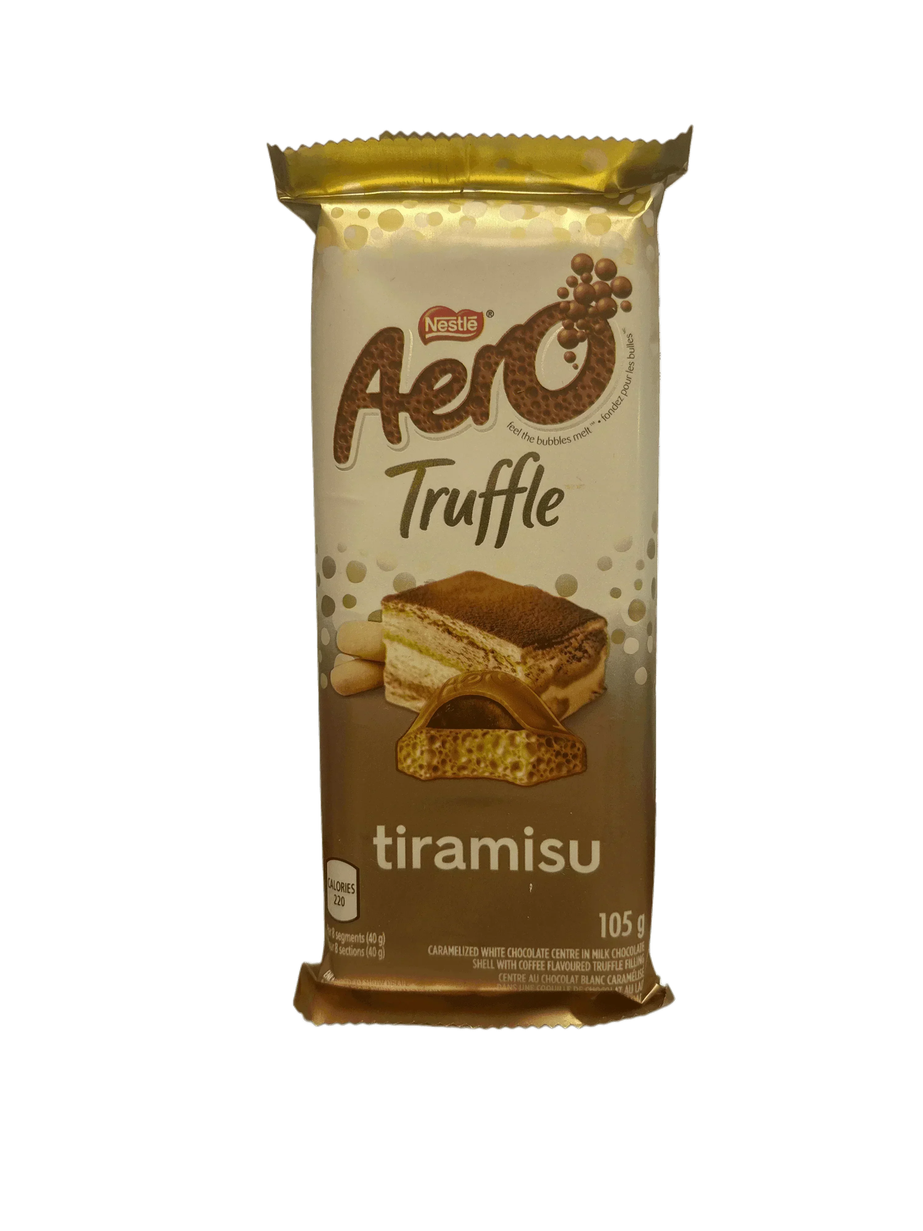 Aero Truffle Tiramisu Chocolate Bar 105G - www.Shopthatapp.com