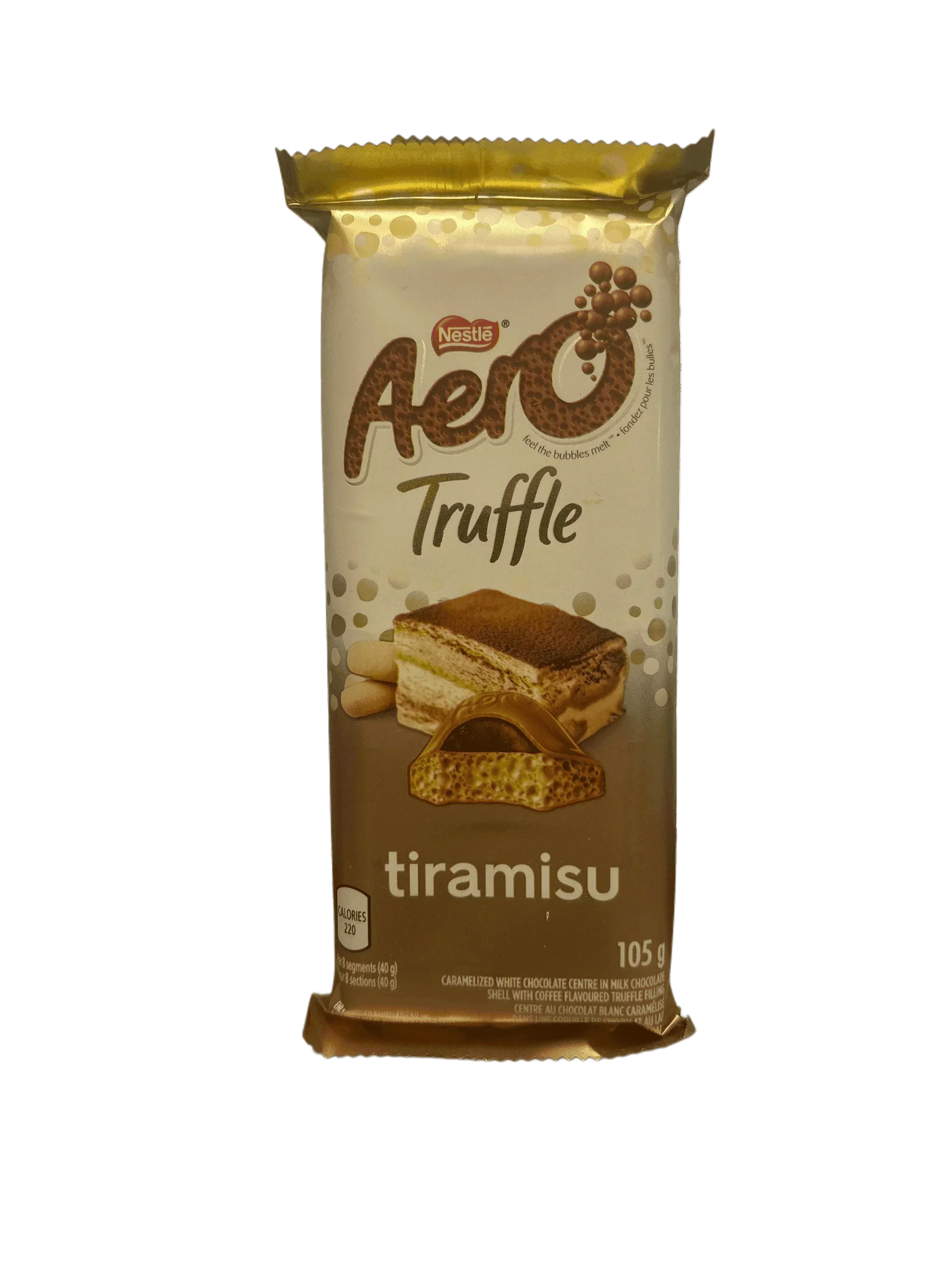 Aero Truffle Tiramisu Chocolate Bar 105G - www.Shopthatapp.com