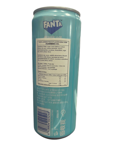 Fanta White Peach Can 330ML - China Edition - www.Shopthatapp.com
