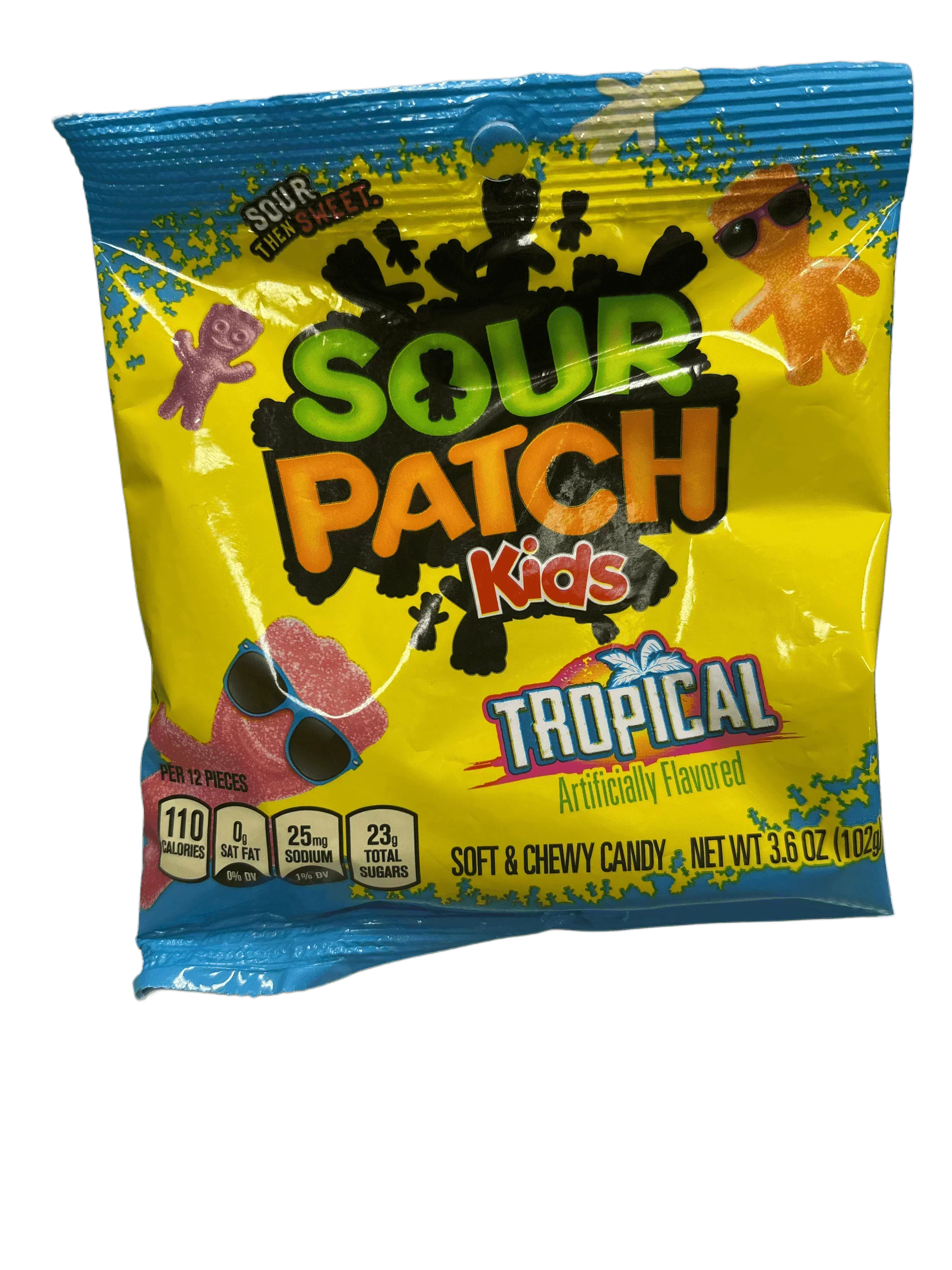 Sour Patch Tropical Candy Bag 3.6OZ - Canadian Edition - www.Shopthatapp.com