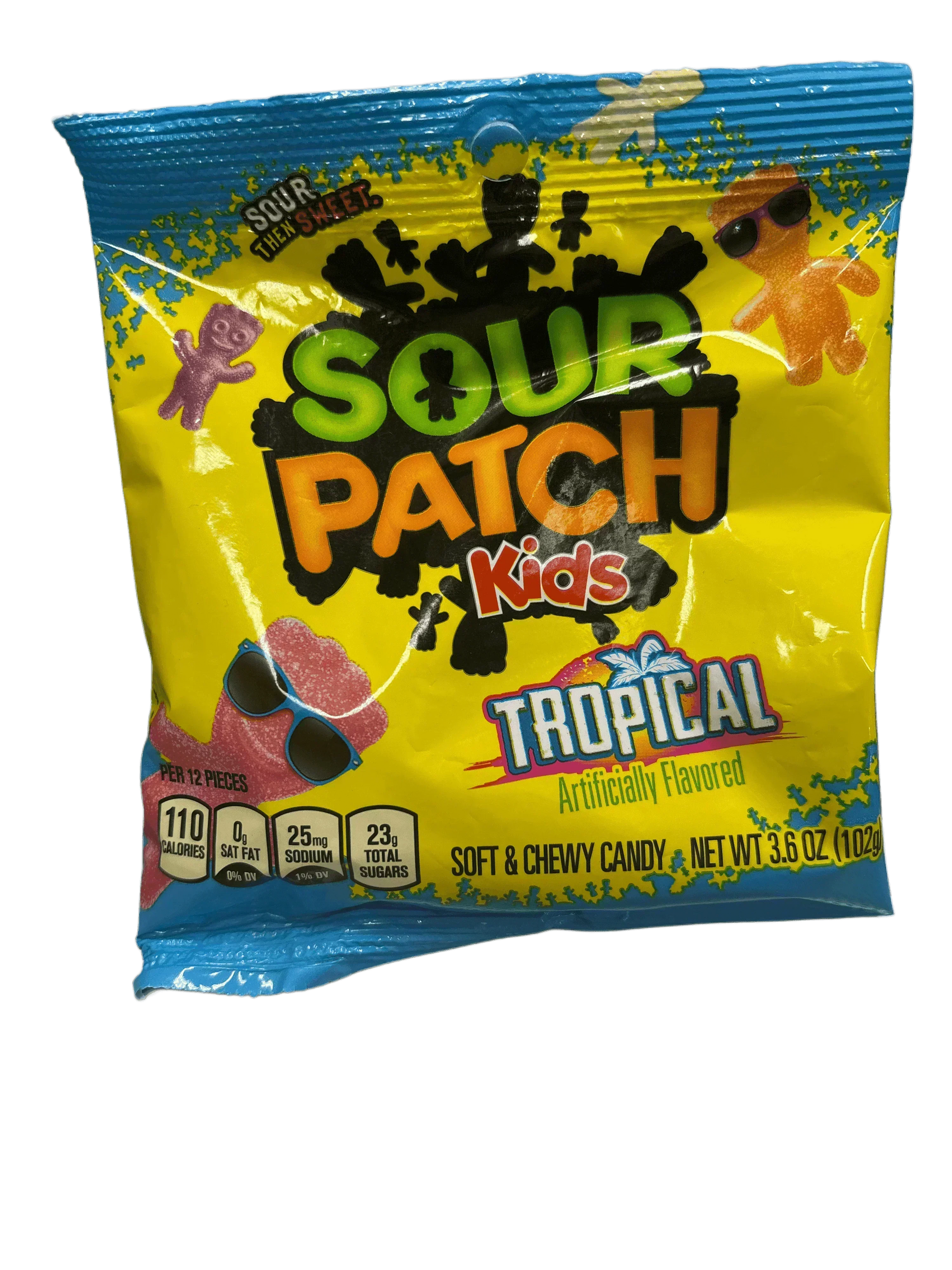 Sour Patch Tropical Candy Bag 3.6OZ - Canadian Edition - www.Shopthatapp.com