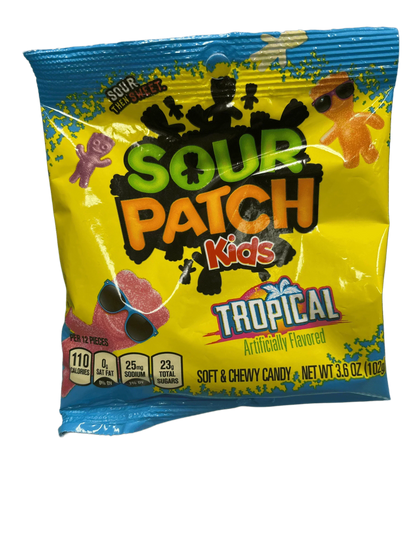 Sour Patch Tropical Candy Bag 3.6OZ - Canadian Edition - www.Shopthatapp.com
