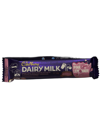 Cadbury Dairy Milk Pink Lemonade Chocolate Bar - 46G - www.Shopthatapp.com