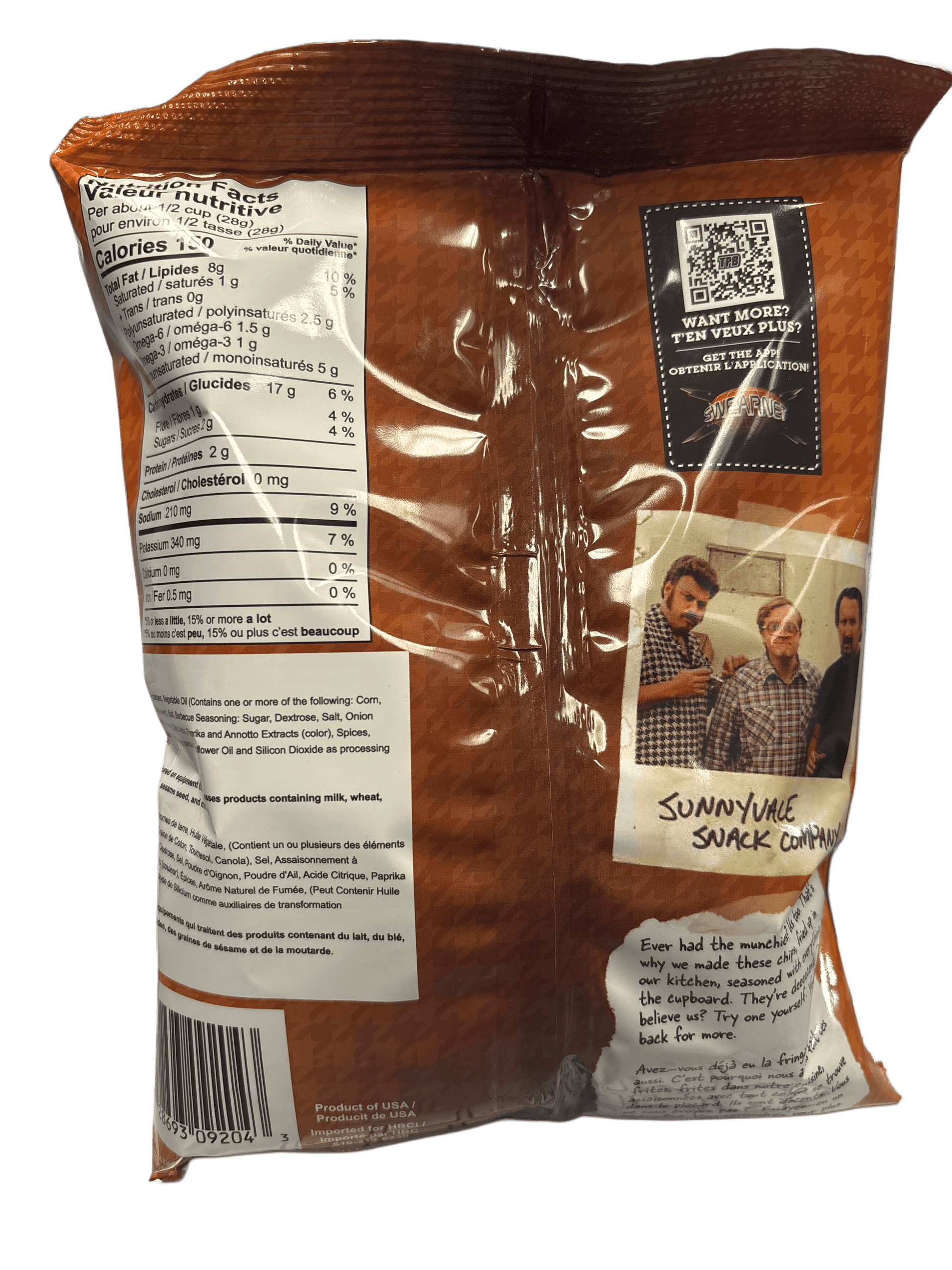 Trailer Park Boys Barbecue Potato Sticks 3.5OZ - www.Shopthatapp.com