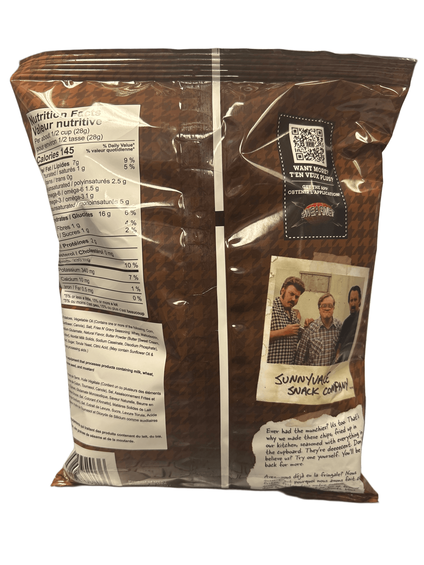 Trailer Park Boys Fries & Gravy Potato Sticks 3.5OZ - www.Shopthatapp.com