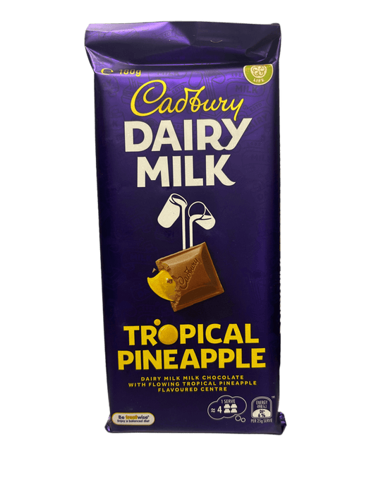 Cadbury Dairy Milk Tropical Pineapple Chocolate Bar 180G - www.Shopthatapp.com