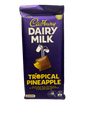 Cadbury Dairy Milk Tropical Pineapple Chocolate Bar 180G - www.Shopthatapp.com