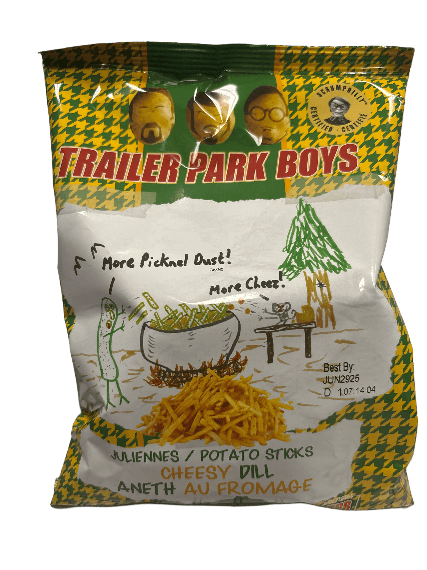 Trailer Park Boys Cheesy Dill Potato Sticks 3.5OZ - www.Shopthatapp.com