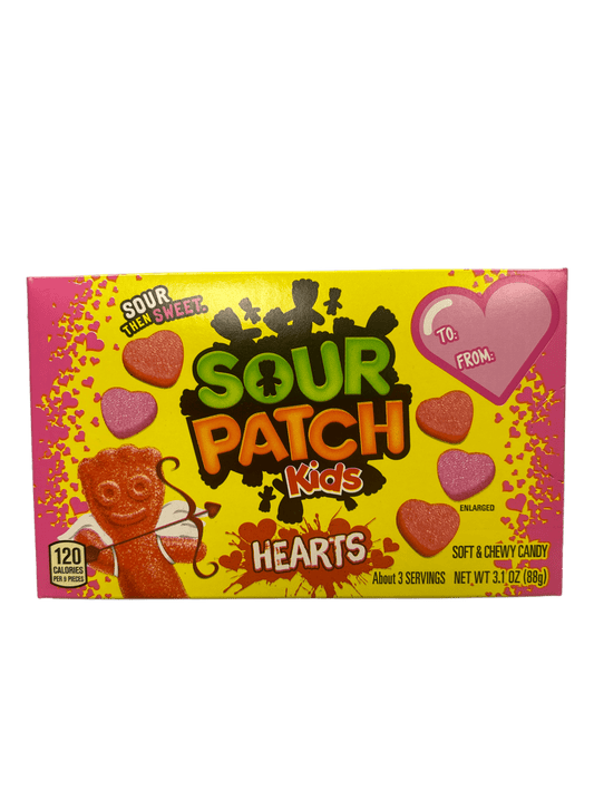 Sour Patch Kids Valentines Hearts Theatre Box 3.1OZ - www.Shopthatapp.com