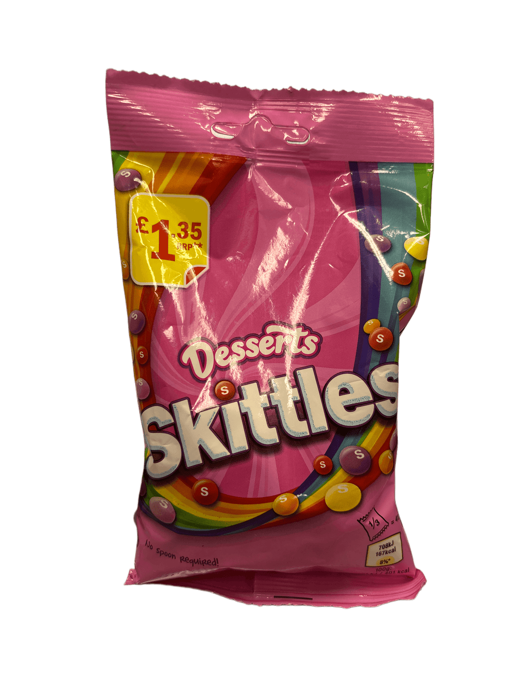 Skittles Desserts Candy Bag 125G - U.K Edition - www.Shopthatapp.com