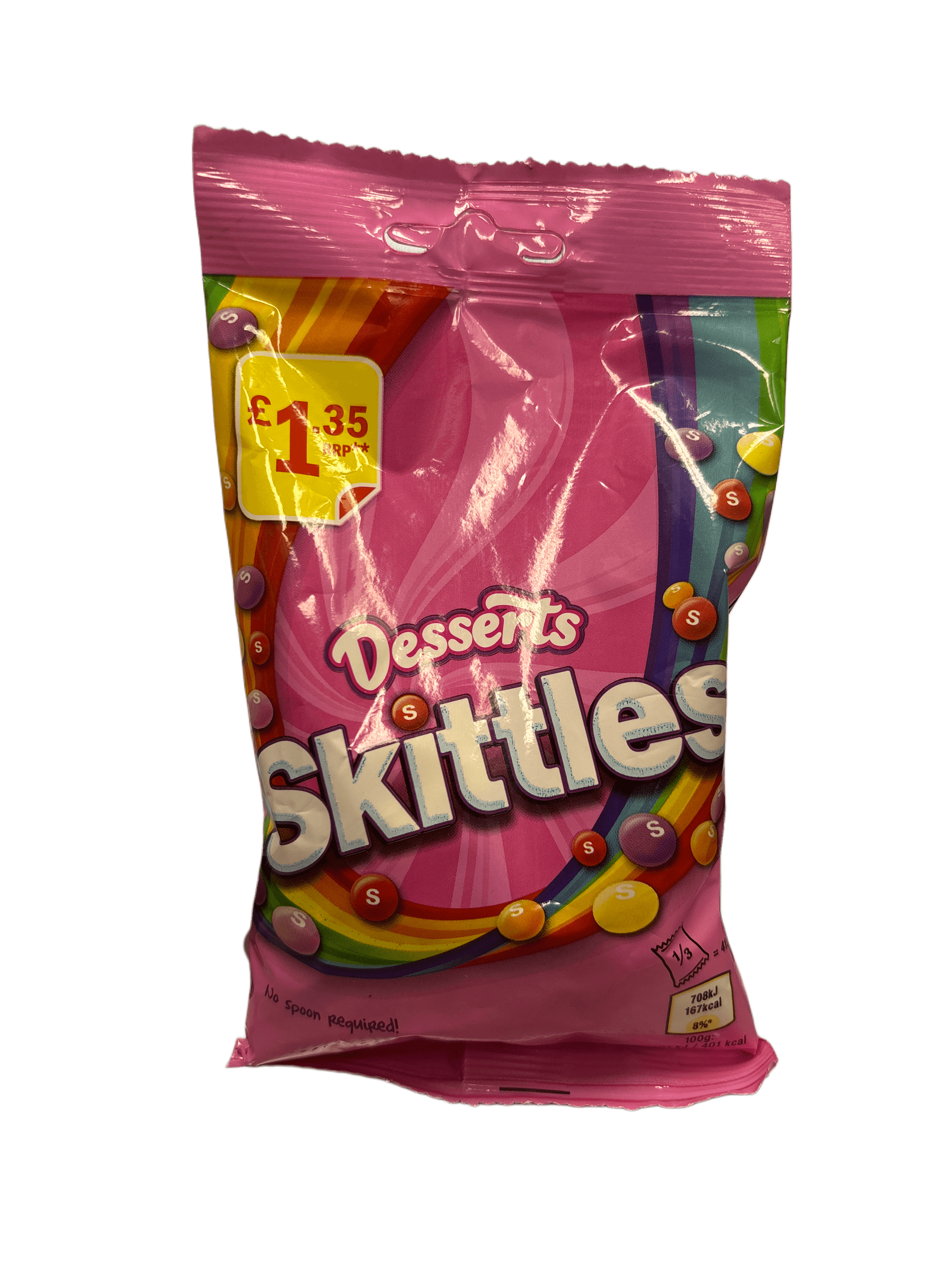 Skittles Desserts Candy Bag 125G - U.K Edition - www.Shopthatapp.com
