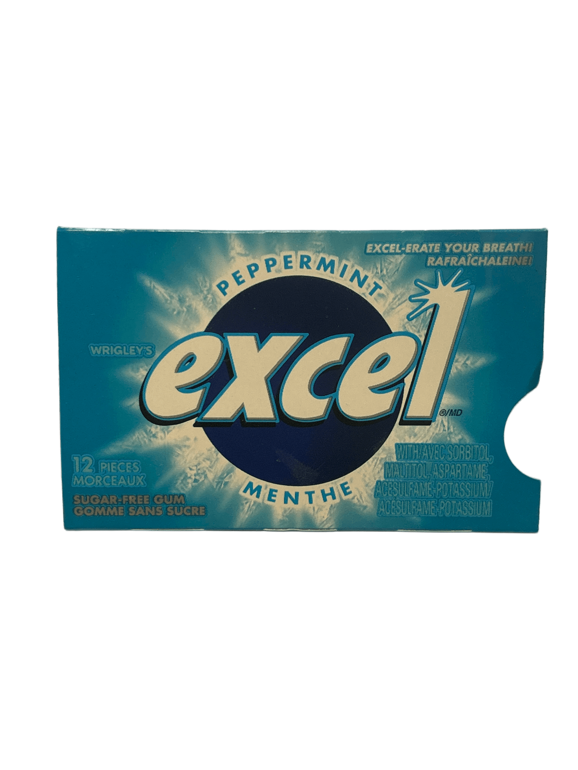 Excel Peppermint Gum 12 Pieces - Canadian Edition - www.Shopthatapp.com