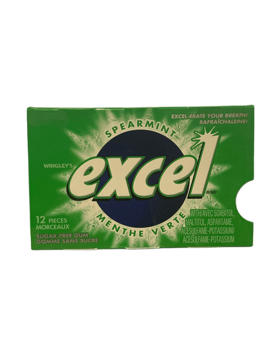 Excel Spearmint Gum 12 Pieces - Canadian Edition - www.Shopthatapp.com