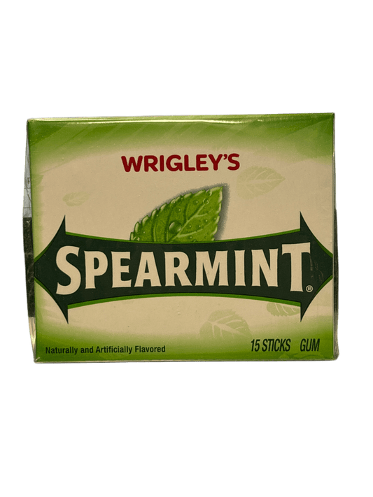 Wrigley's Spearmint Gum 15 Sticks - www.Shopthatapp.com