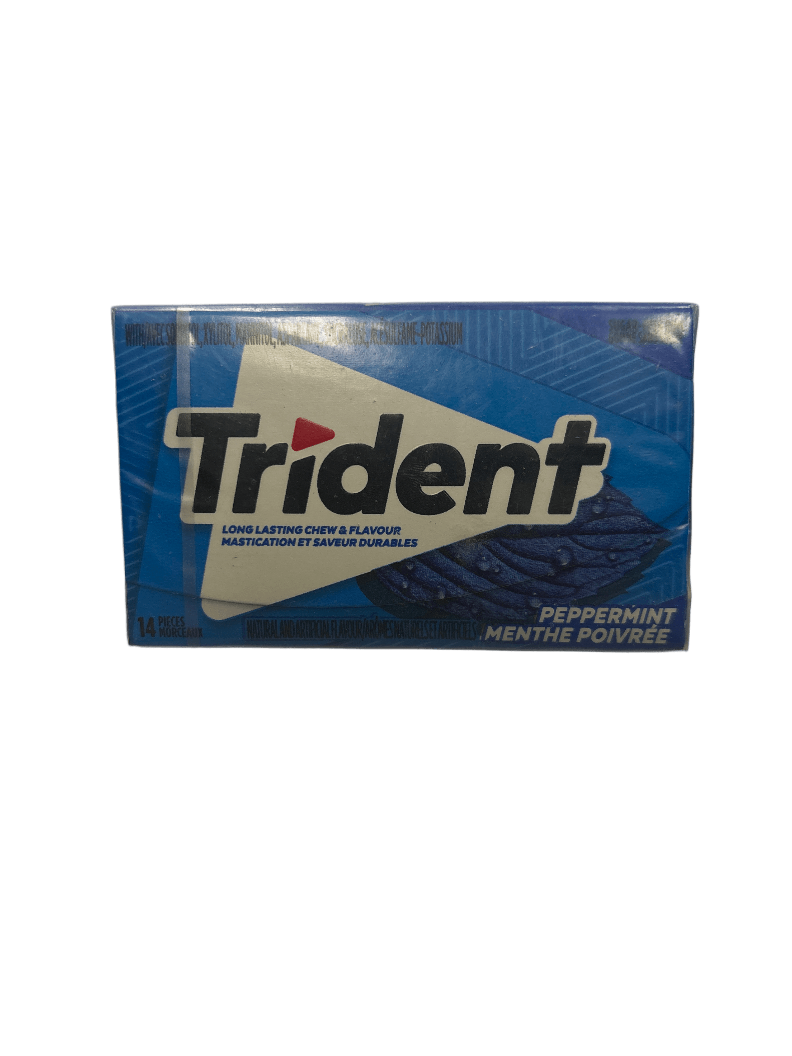 Trident Peppermint Gum 14 Pieces Canadian Edition - www.Shopthatapp.com