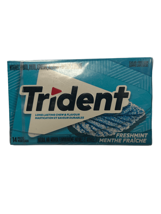 Trident Freshmint Gum 14 Pieces - Canadian Edition - www.Shopthatapp.com