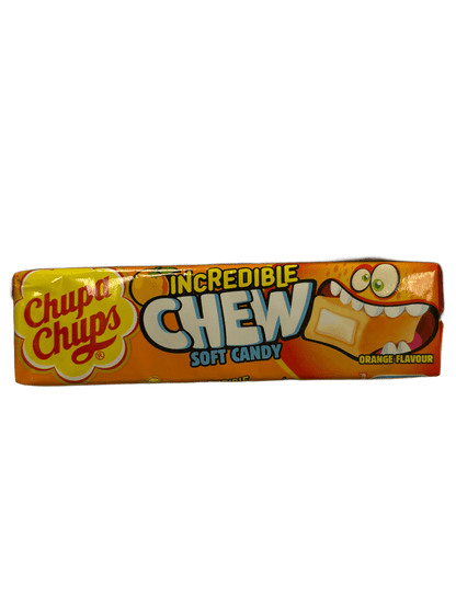 Chupa Chups Incredible Chew Soft Candy Orange 45G U.K Edition - www.Shopthatapp.com