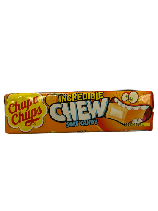 Chupa Chups Incredible Chew Soft Candy Orange 45G U.K Edition - www.Shopthatapp.com