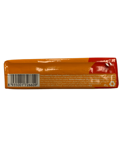 Chupa Chups Incredible Chew Soft Candy Orange 45G U.K Edition - www.Shopthatapp.com