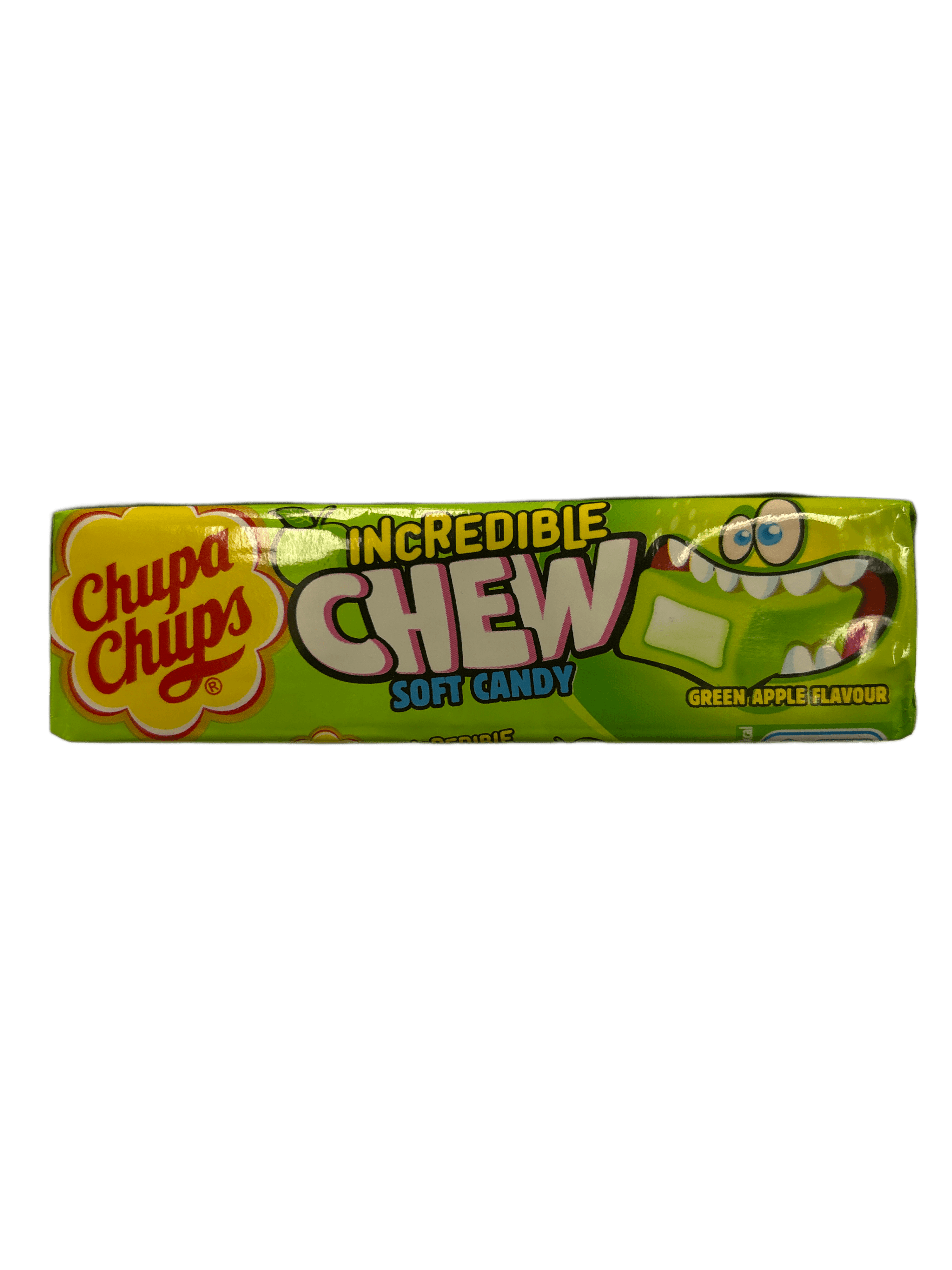 Chupa Chups Incredible Chew Soft Candy Green Apple 45G - U.K Edition - www.Shopthatapp.com