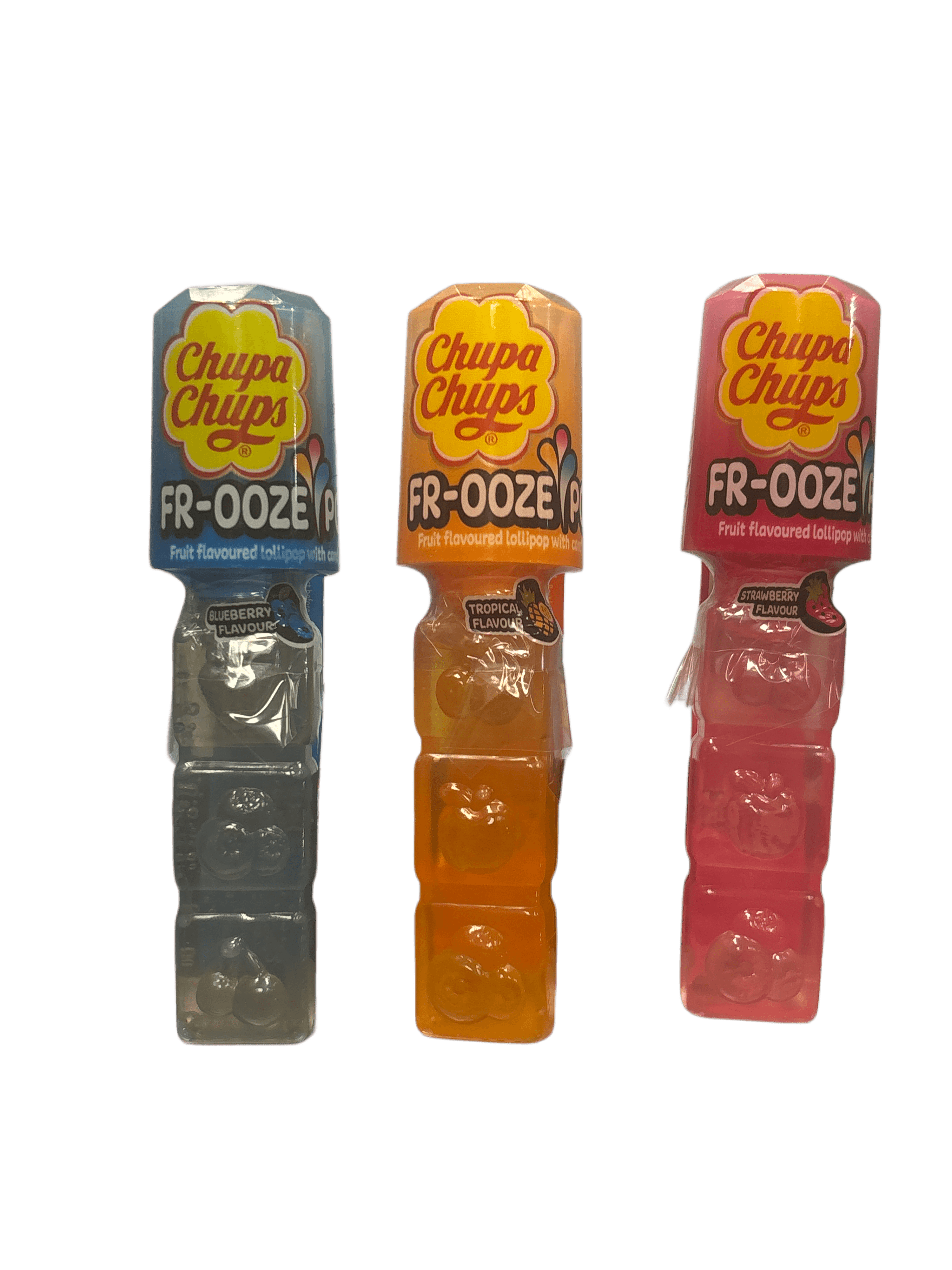 Chupa Fr-ooze Fruit Flavored Lollipop With Candy 26G - U.K Edition - www.Shopthatapp.com