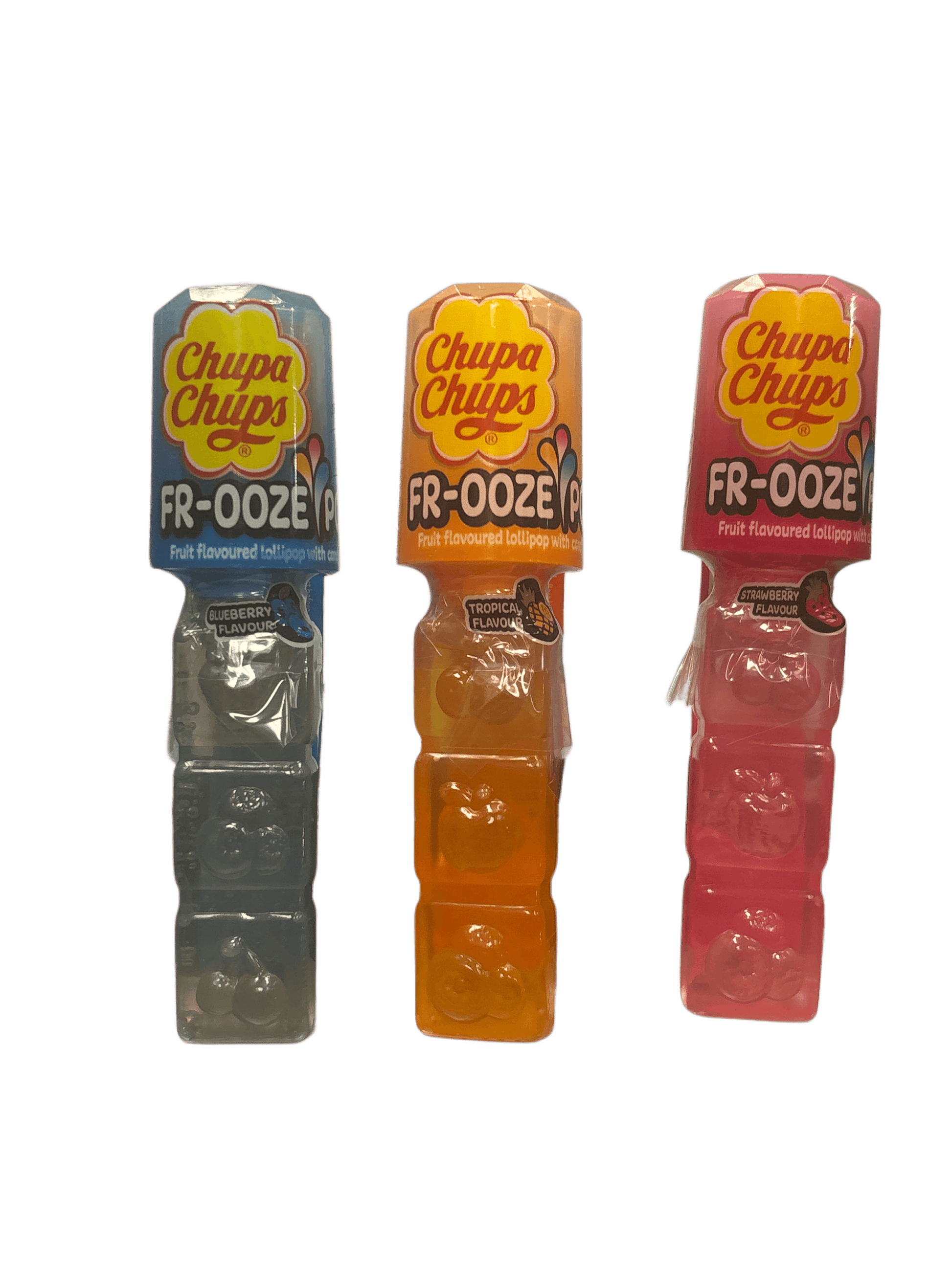 Chupa Fr-ooze Fruit Flavored Lollipop With Candy 26G - U.K Edition - www.Shopthatapp.com