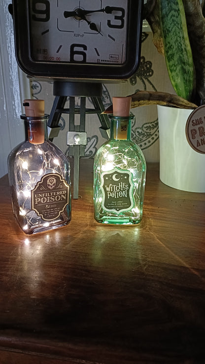 2x Lampenset Hexentrank und ungefilterte Giftlampen