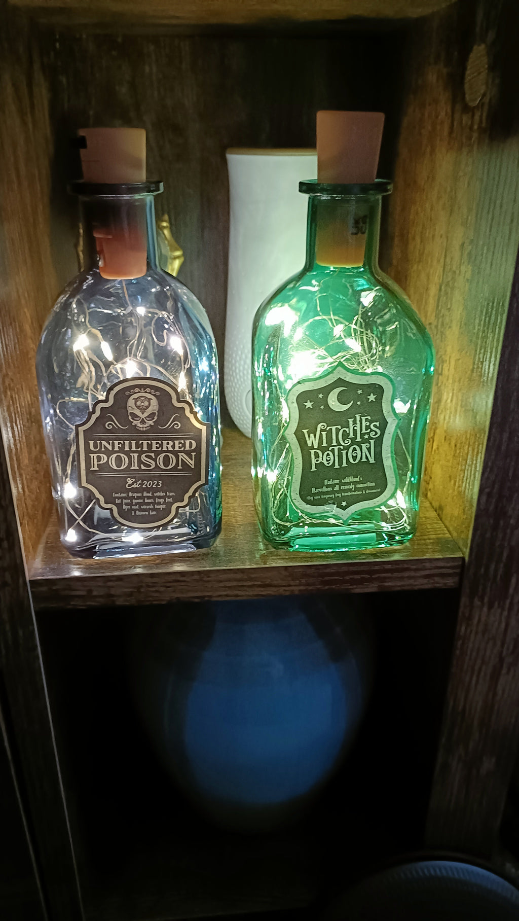 2x lamp set witches potion and unfiltered poison lamps - www.Shopthatapp.com