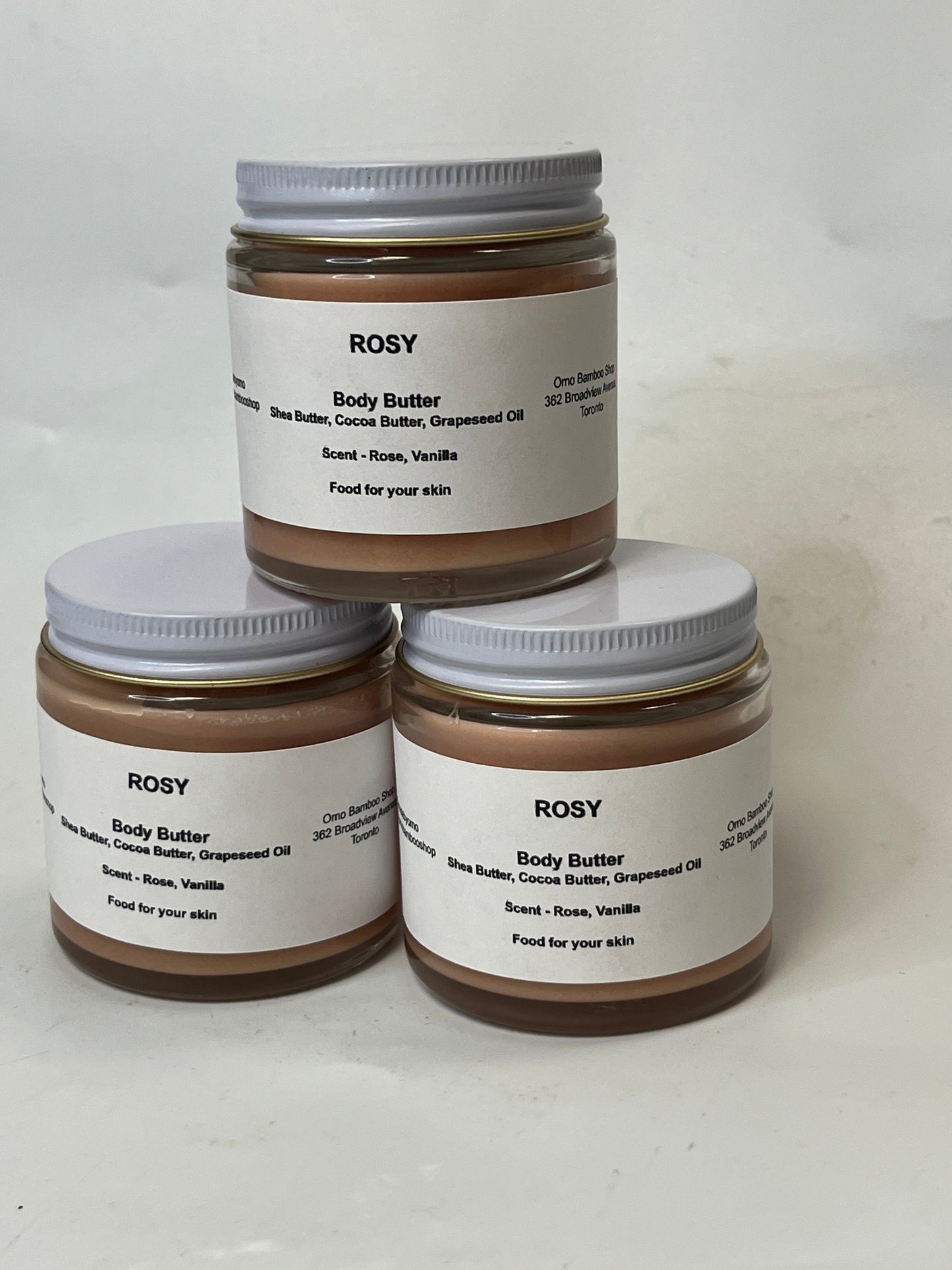 Coffret de beurres corporels | Beurre corporel artisanal | Pot de 110 g
