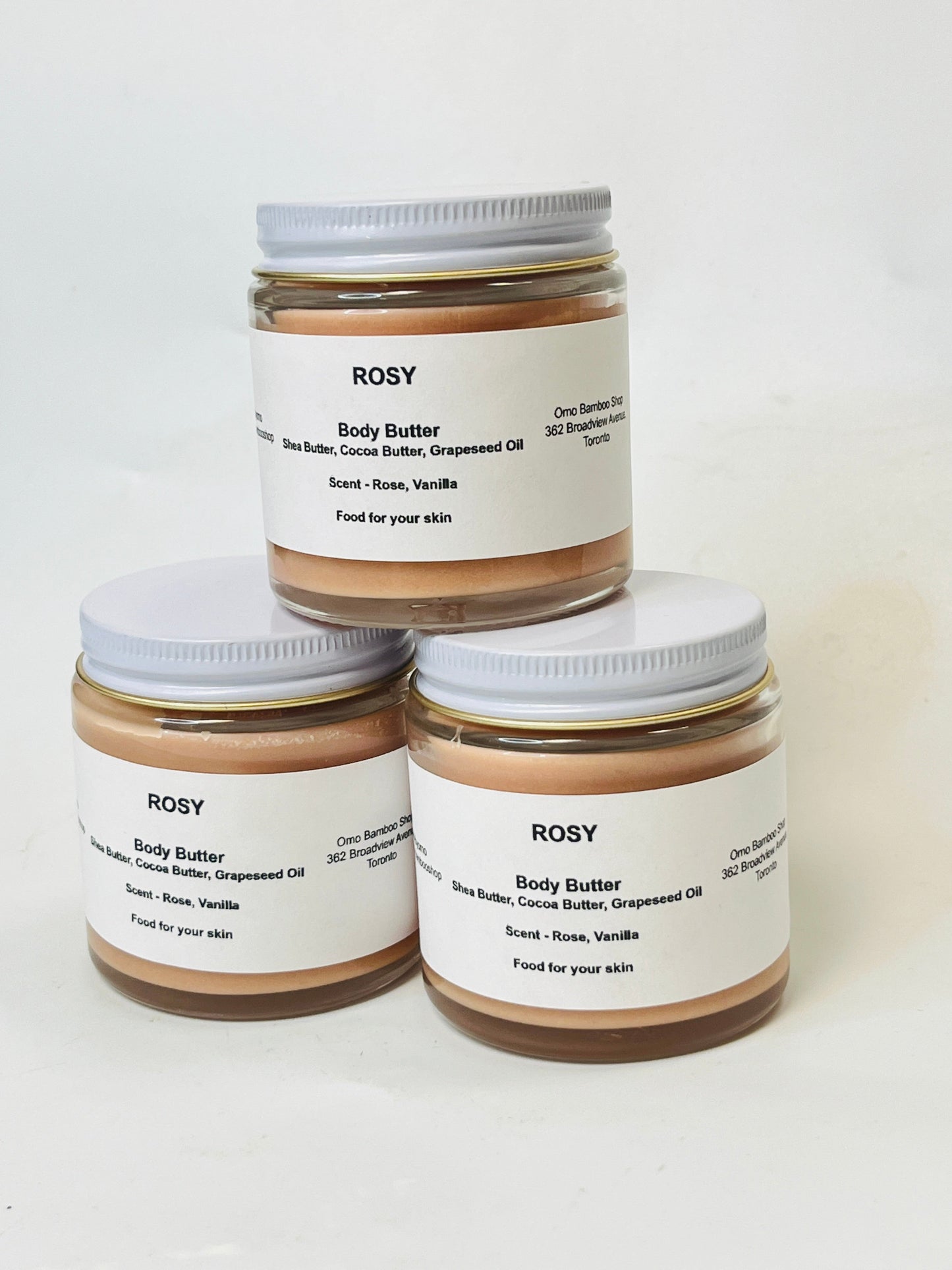 Coffret de beurres corporels | Beurre corporel artisanal | Pot de 110 g
