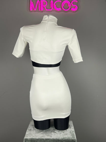 Anime Team Rocket Spandex Leather Cosplay Costume Set with Gloves and Skirt - www.Shopthatapp.com