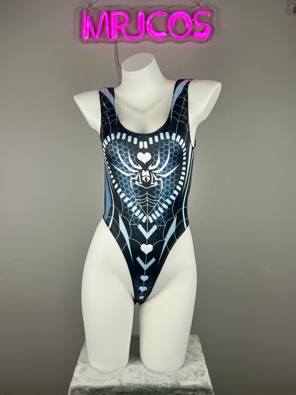 Woman Super Hero Crotchless Cosplay Bodysuit Lingerie Sexy Costume