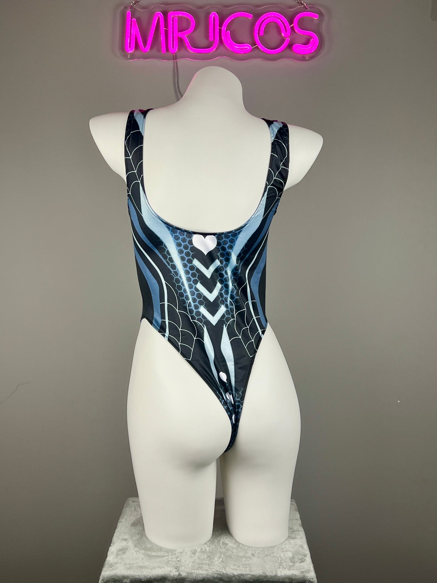 Woman Super Hero Crotchless Cosplay Bodysuit Lingerie Sexy Costume