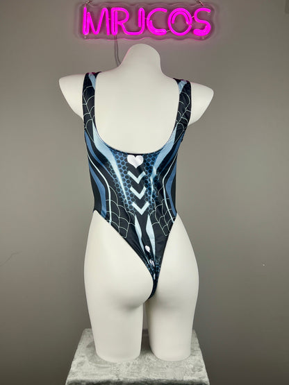 Woman Super Hero Crotchless Cosplay Bodysuit Lingerie Sexy Costume