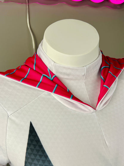 Super Hero Spider Gwen Cosplay Full Bodysuit Halloween Costume Zentai - www.Shopthatapp.com